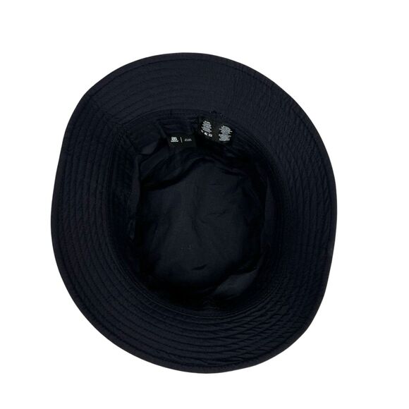 Birdwell WORDMARK NYLON Bucket Hat Embroidered Logo Navy Blue California Cap - Picture 9 of 9